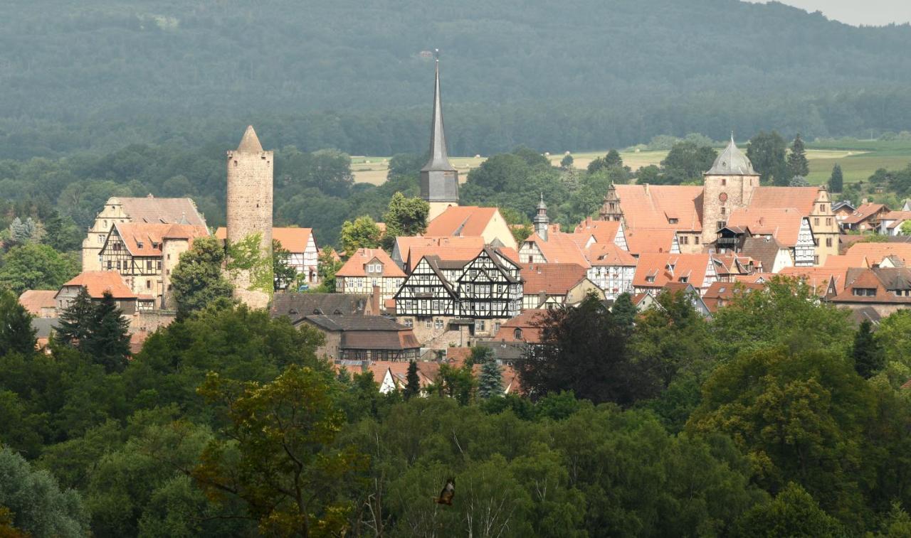 Graefin Amalia - Elegantes Apartment In Der Historischen Hinterburg In Schlitz, 2 Schlafzimmer, Mit Garten, Nahe Fulda Und Bad Hersfeld المظهر الخارجي الصورة