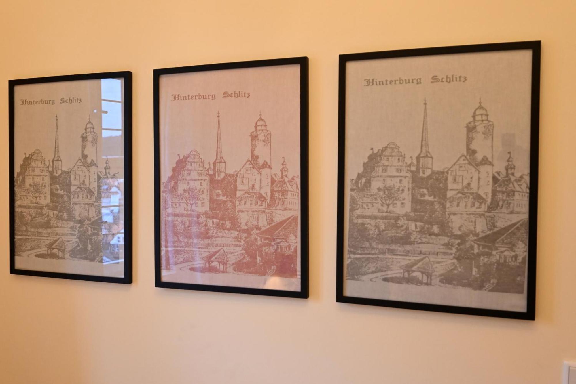 Graefin Amalia - Elegantes Apartment In Der Historischen Hinterburg In Schlitz, 2 Schlafzimmer, Mit Garten, Nahe Fulda Und Bad Hersfeld المظهر الخارجي الصورة